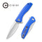 CIVIVI Baklash Flipper Knife G10 Handle (3.5" 9Cr18MoV Blade) C801F - CIVIVI