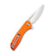 CIVIVI Baklash Flipper Knife G10 Handle (3.5" 9Cr18MoV Blade) C801G - CIVIVI