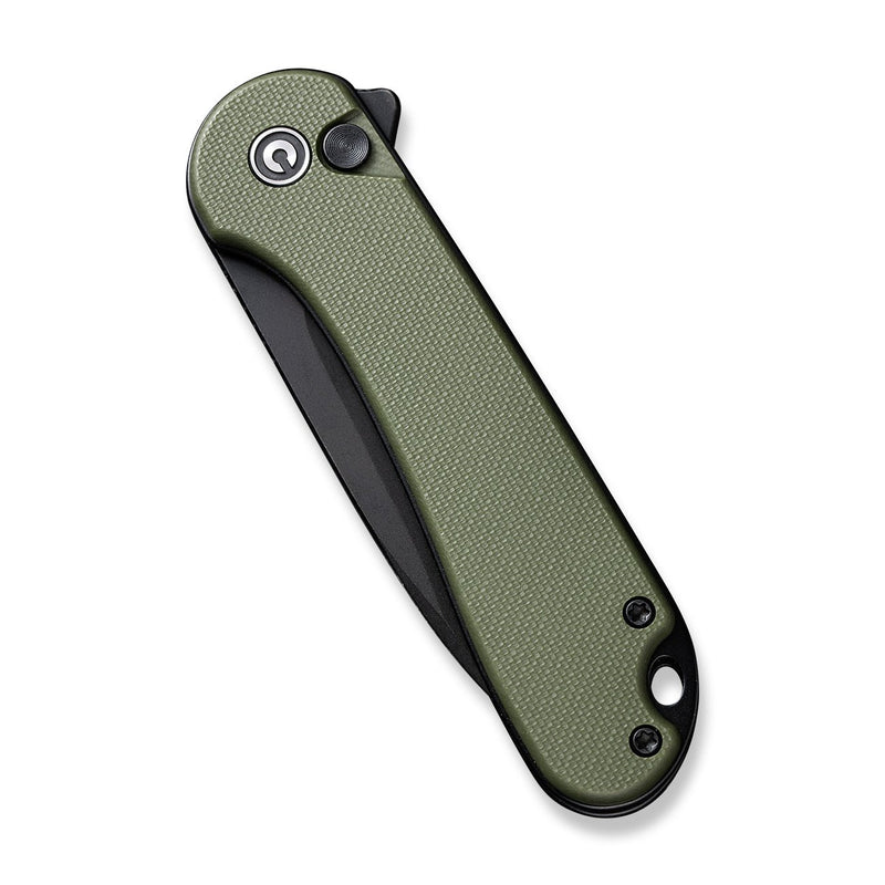 CIVIVI Button Lock Elementum II Pocket Knife G10 Handle (2.96" Nitro-V Blade) C18062P-3