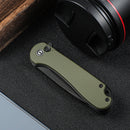 CIVIVI Button Lock Elementum II Pocket Knife G10 Handle (2.96" Nitro-V Blade) C18062P-3