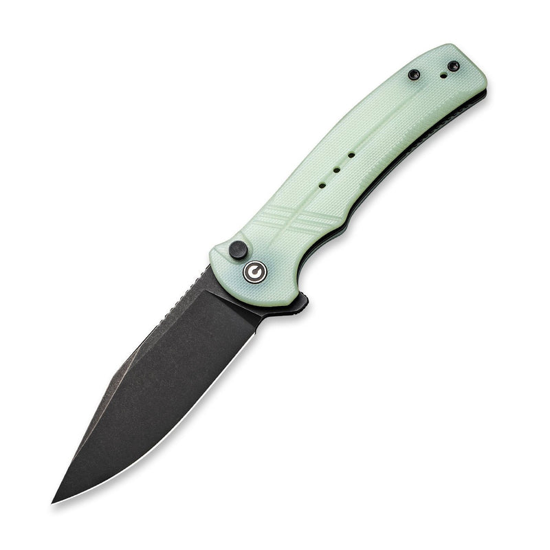 CIVIVI Cogent Flipper And Button Lock Knife G10 Handle (3.47" 14C28N Blade) C20038D-3