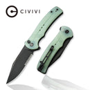 CIVIVI Cogent Flipper And Button Lock Knife G10 Handle (3.47" 14C28N Blade) C20038E-3