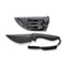 CIVIVI Concept 22 Fixed Blade Knife Black G10 Handle (4.8" Black Stonewashed D2 Blade) C21047-1