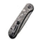 CIVIVI Elementum Button Lock Knife Carbon Fiber Handle (3.47" Damascus Blade) C2103DS-3