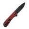 CIVIVI Elementum Flipper Knife G10 Handle (2.96" D2 Blade) C907A-1