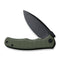 CIVIVI Mini Praxis Flipper Knife G10 Handle (2.98" D2 Blade) C18026C-1