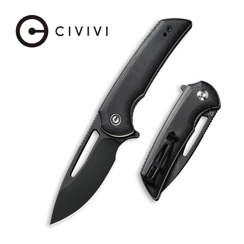 CIVIVI Odium Flipper Knife G10 Handle (2.65" D2 Blade) C2010E