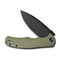 CIVIVI Praxis Flipper Knife G10 Handle (3.75" 9Cr18MoV Blade) C803F