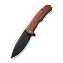 CIVIVI Praxis Flipper Knife Wood Handle (3.75" 9Cr18MoV Blade) C803H