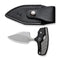 CIVIVI Typhoeus Adjustable Fixed Blade Knife Black And Gray Aluminum Handle (2.27" Stonewashed 14C28N Blade) C21036-3