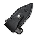 CIVIVI Typhoeus Adjustable Fixed Blade Knife Black And Gray Aluminum Handle (2.27" Stonewashed 14C28N Blade) C21036-3