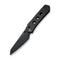 CIVIVI Vision FG Thumb Stud Knife Black G10 Handle (3.54" Black Nitro-V Blade) C22036-1