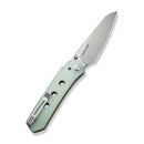 CIVIVI Vision FG Thumb Stud Knife Natural G10 Handle (3.54" Satin Finished Nitro-V Blade) C22036-2