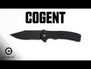 CIVIVI Cogent Flipper & Button Lock Knife G10 Handle (3.47" 14C28N Blade) C20038D-1