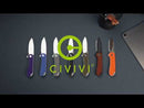 CIVIVI Elementum Flipper Knife G10 Handle (2.96" D2 Blade) C907A