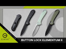 CIVIVI Button Lock Elementum II Pocket Knife G10 Handle (2.96" Nitro-V Blade) C18062P-3